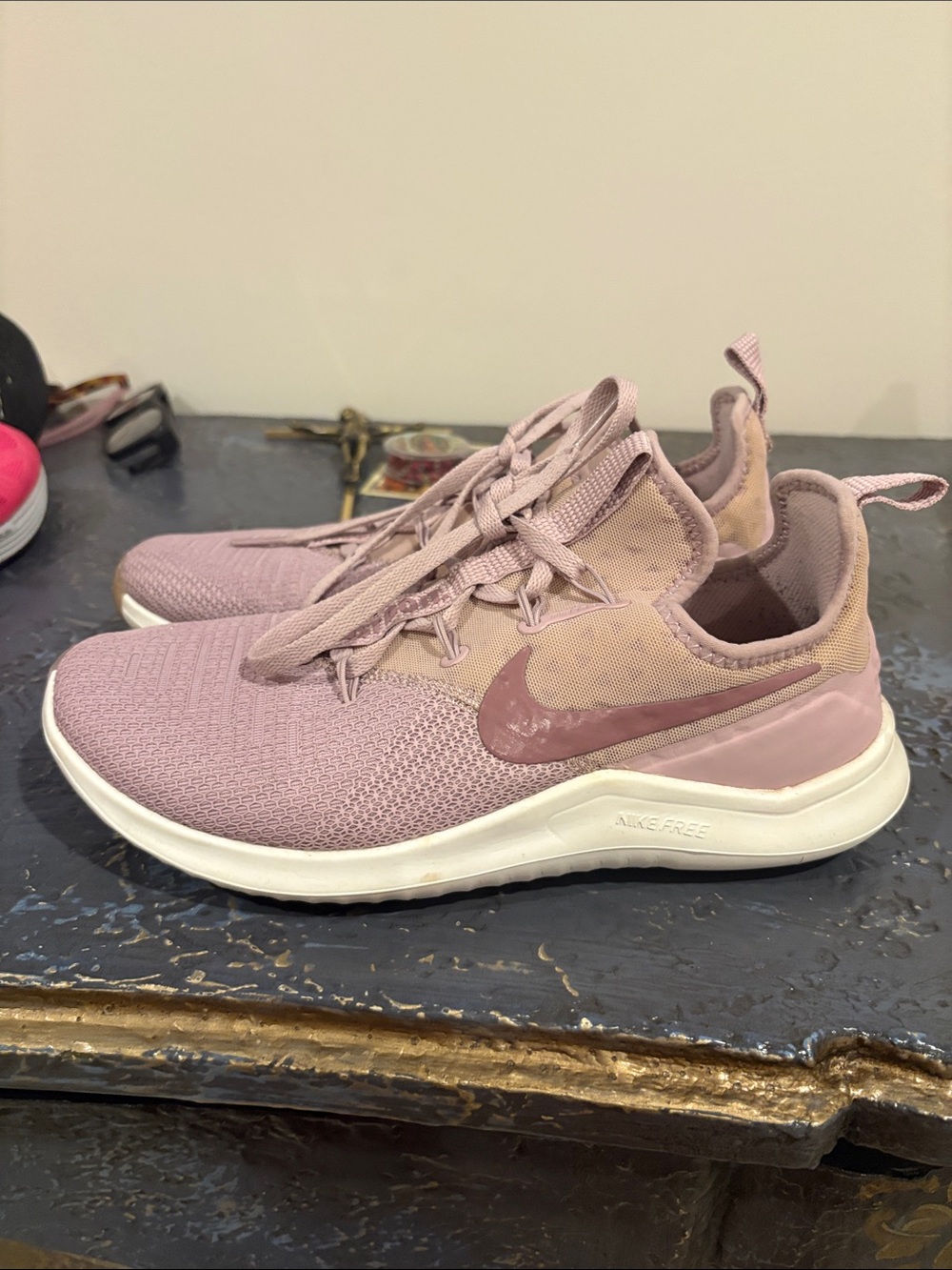 Nike Women's Dusty Pink/Lilac Athletic Sneakers